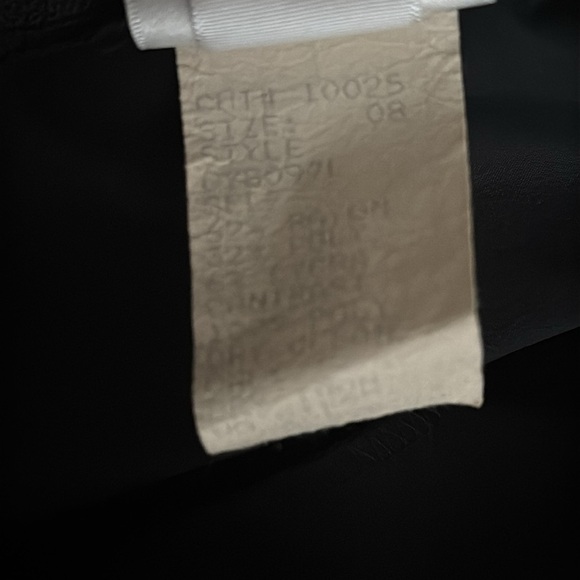 Tadashi Shoji Black Maxi Dress Gown Ruched Tuxedo
Collared Formal Event Size 8 - Picture 9 of 9